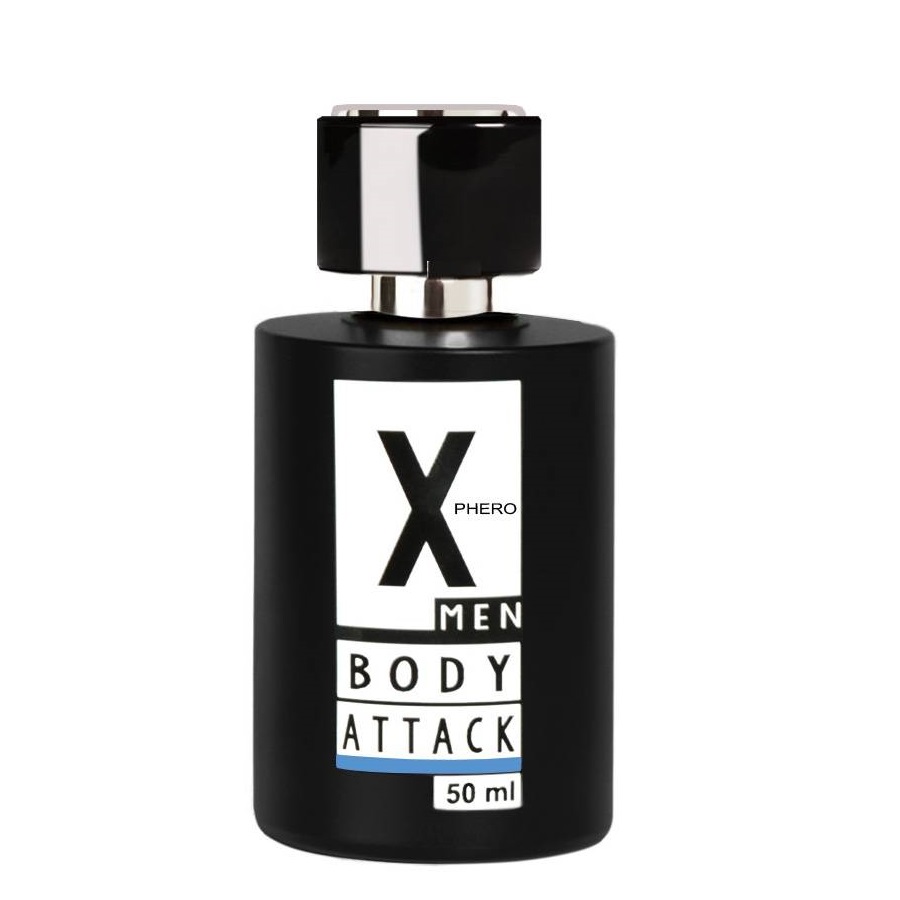 53042371682681124 Body Attack Blue perfumy z feromonami dla mężczyzn 50ml - obrazek 1