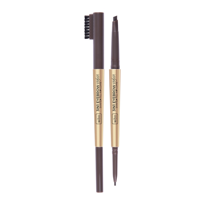 53069181646920767 3in1 Eyebrow Stylist kredka do brwi z grzebykiem 2 Dark Brown - obrazek 1