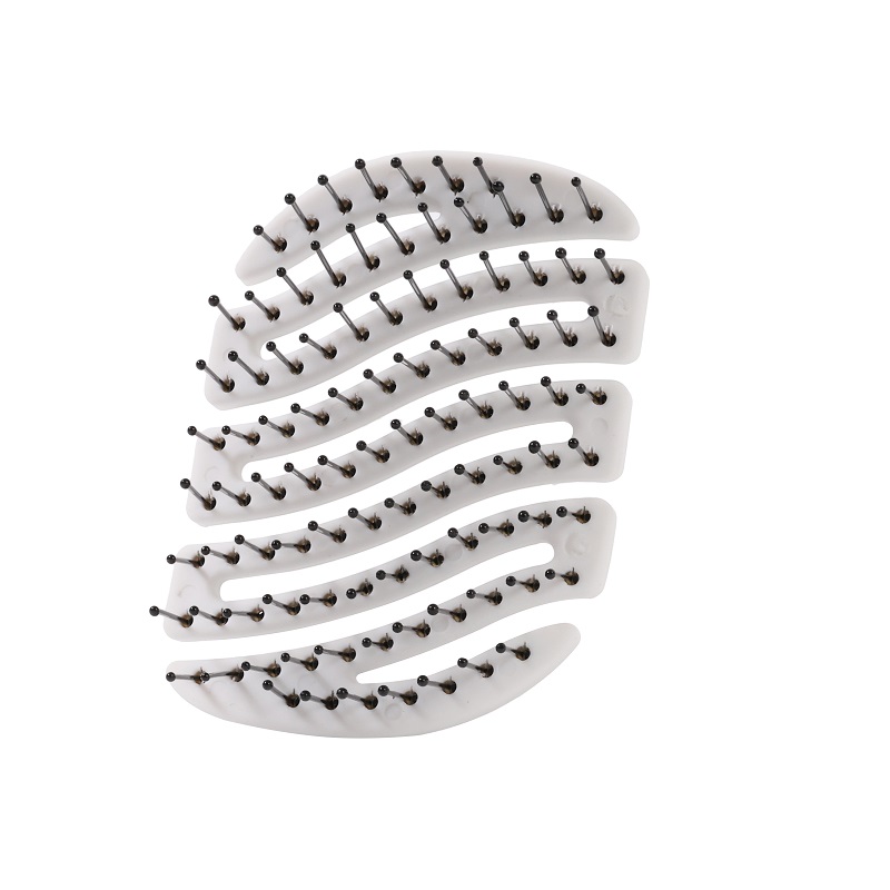53133321756803837 Mila Pocket Hair Brush mała szczotka do włosów White - obrazek 1