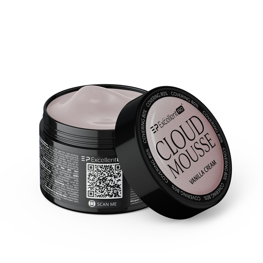 53182581766482033 Cloud Mousse żel budujący Vanilla Cream 15g - obrazek 1