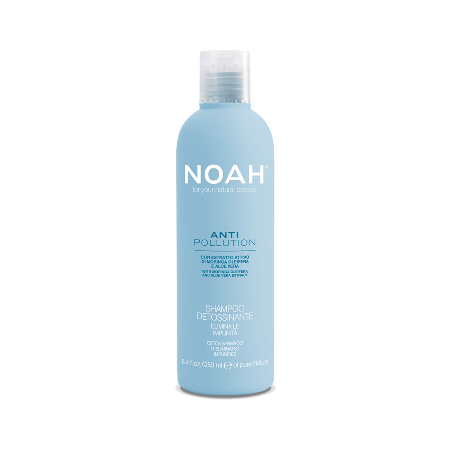 53188831663751710 Anti Pollution Detox Shampoo detoksykujący szampon eliminujący zanieczyszczenia z olejem moringa i ekstraktem z aloesu 250ml - obrazek 1