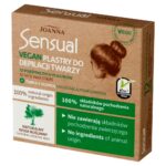 Sensual Vegan plastry do depilacji twarzy 12szt + tubka z oliwką łagodzącą 10ml