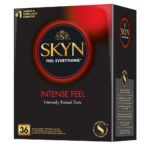 Intense Feel nielateksowe prezerwatywy z wypustkami 36szt