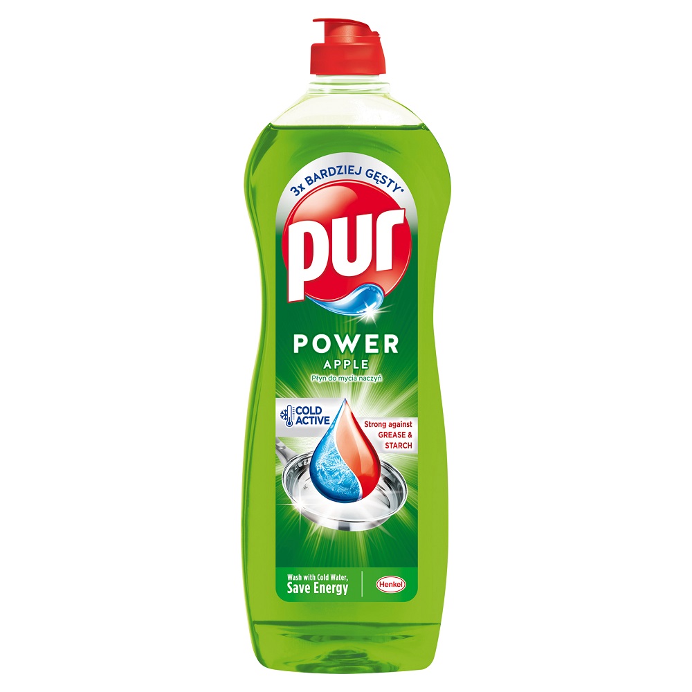 53299051712759178 Power Apple płyn do mycia naczyń 750ml - obrazek 1