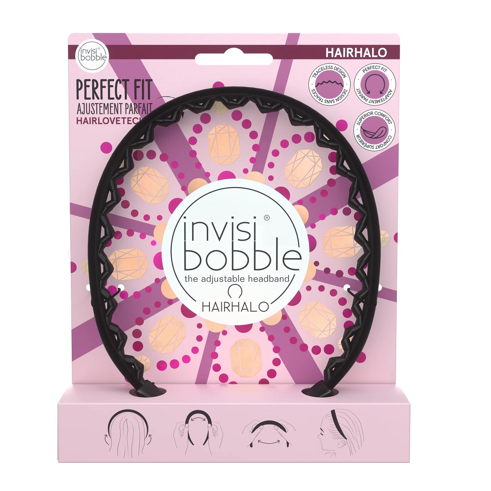 53443841704885766 Hairhalo British Royal regulowana opaska do włosów Crown & Glory - obrazek 1