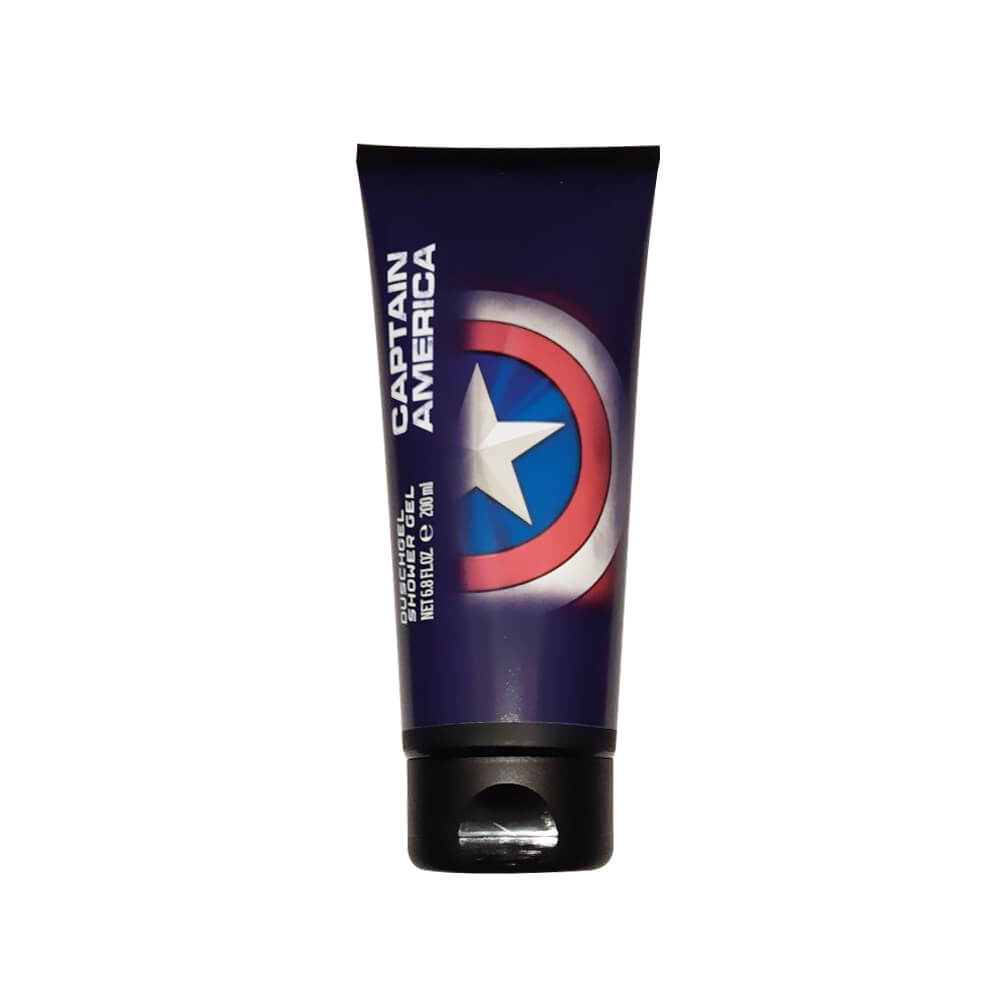 53585361617958056 Marvel Captain America żel pod prysznic dla dzieci 200ml - obrazek 1