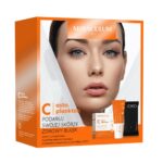 Asta.Plankton C zestaw krem-żel dzień/noc 50ml + peeling mikrodermabrazja 100ml + chusteczki micelarne do demakijażu 15szt