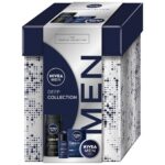 Men Deep Collection zestaw krem uniwersalny 75ml + antyperspirant roll-on 50ml + żel pod prysznic 3w1 250ml + antybakteryjna woda po goleniu 100ml