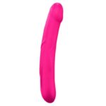 Real Sensation L silikonowe podwójne realistyczne dildo Magenta