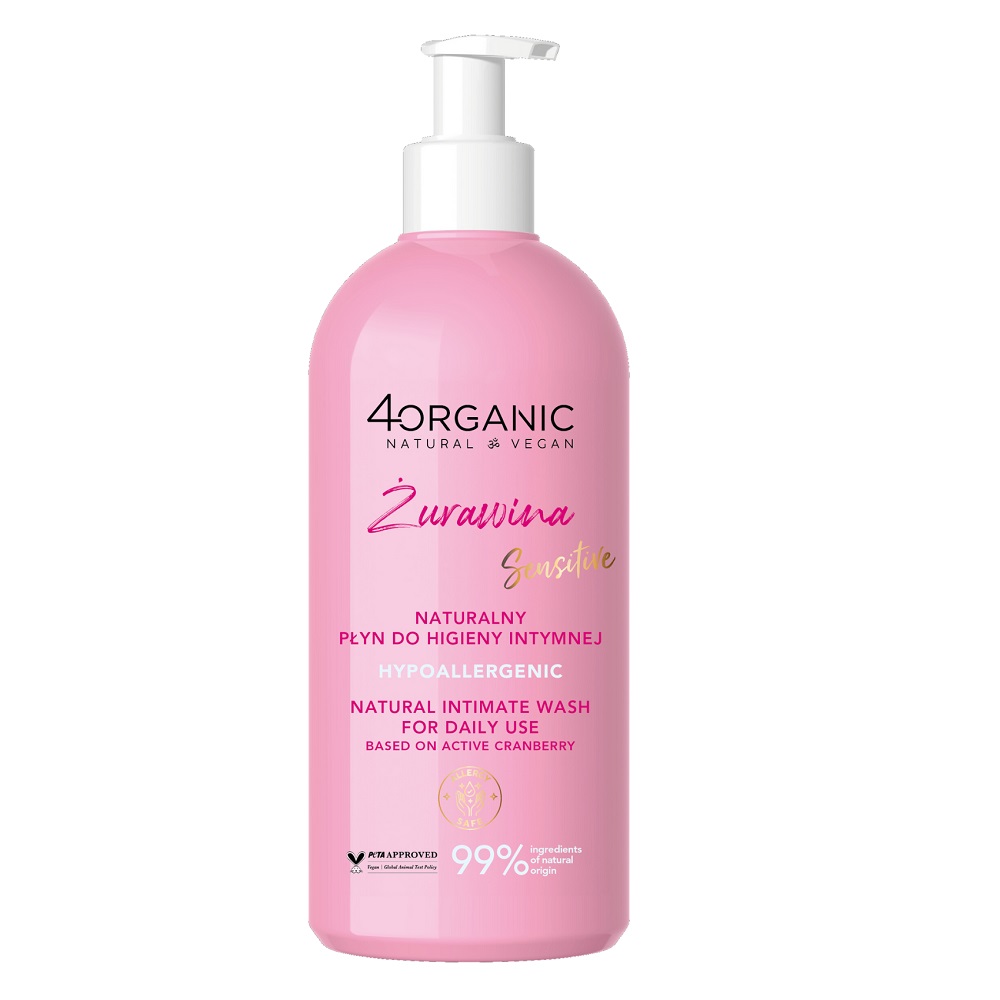 53814521719916711 Naturalny płyn do higieny intymnej Żurawina 350ml - obrazek 1