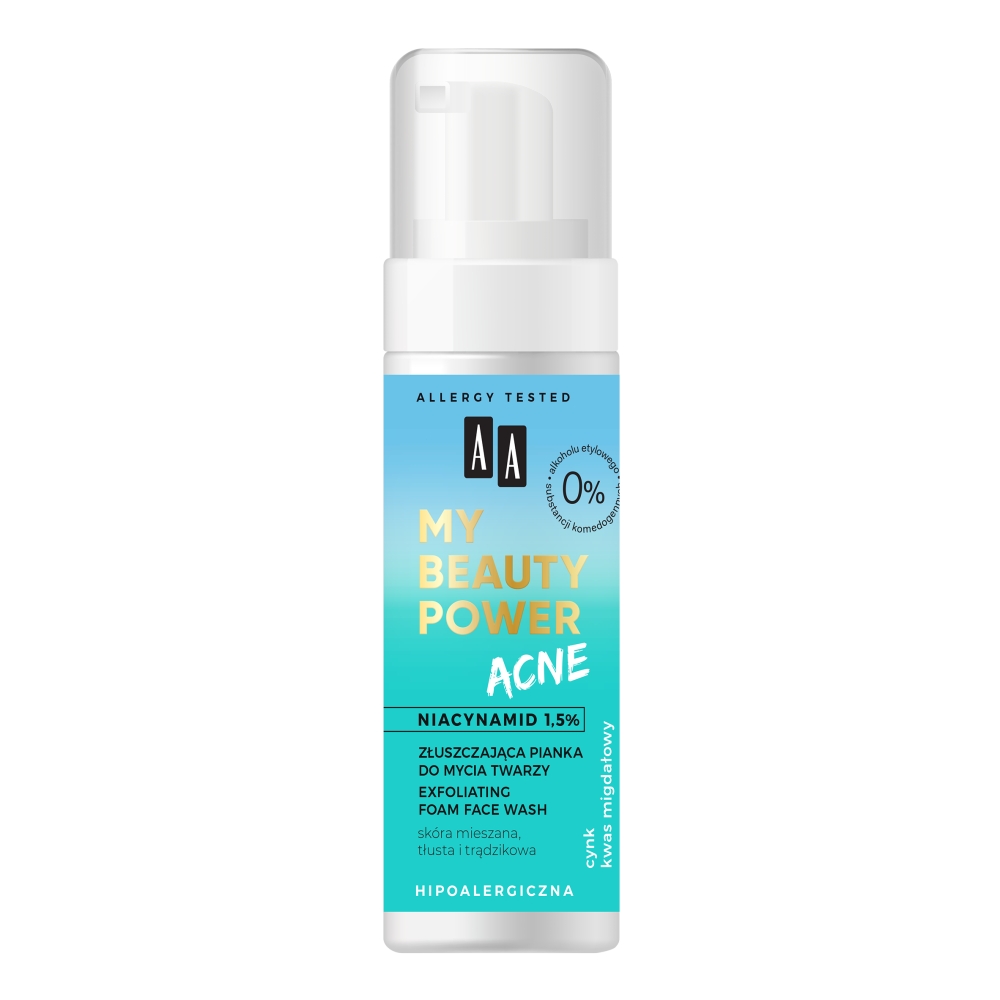 53857301633002500 My Beauty Power Acne złuszczająca pianka do mycia twarzy 150ml - obrazek 1