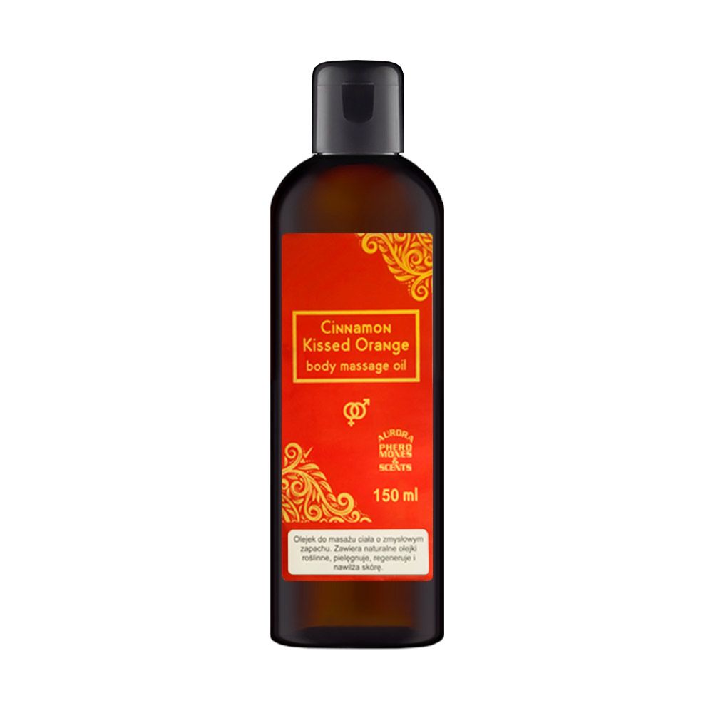 53955611719996337 Body Massage Oil olejek do masażu ciała Cinnamon Kissed Orange 150ml - obrazek 1