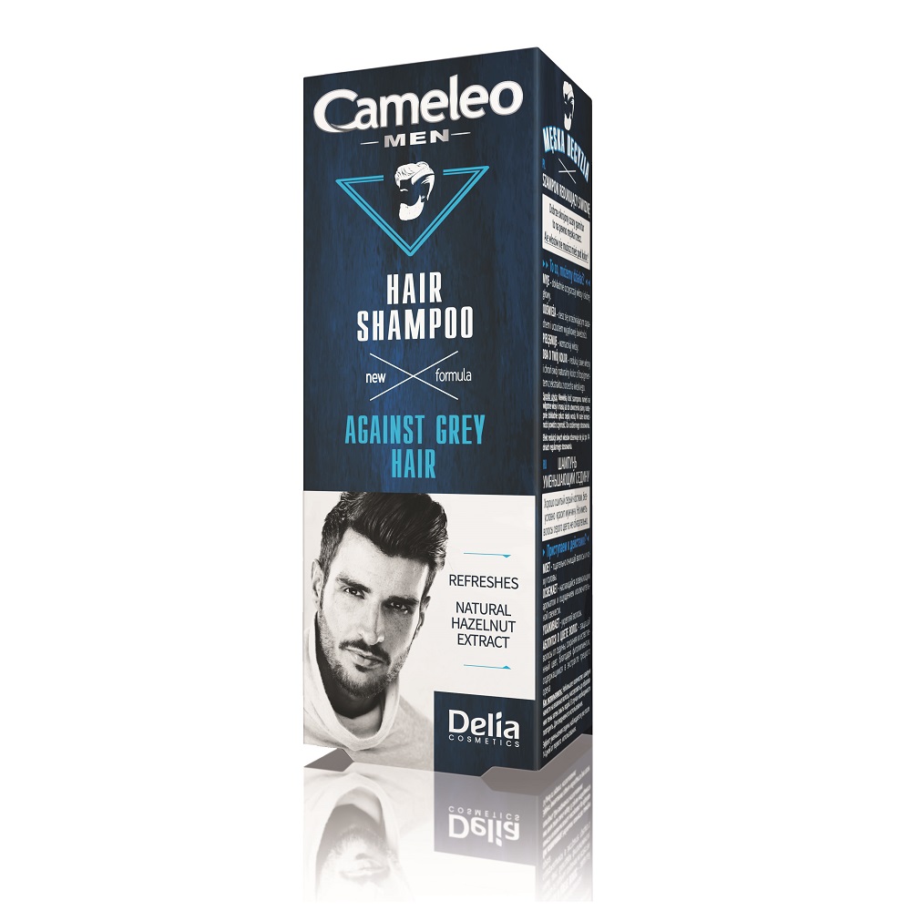 53962171617976076 Men Hair Shampoo szampon dla mężczyzn redukujący siwiznę 150ml - obrazek 1