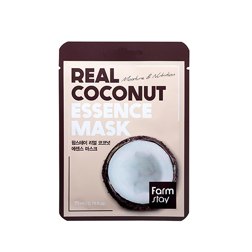 54018901604991580 Real Coconut Essence Mask nawilżająca maseczka w płachcie z ekstraktem kokosa 23ml - obrazek 1