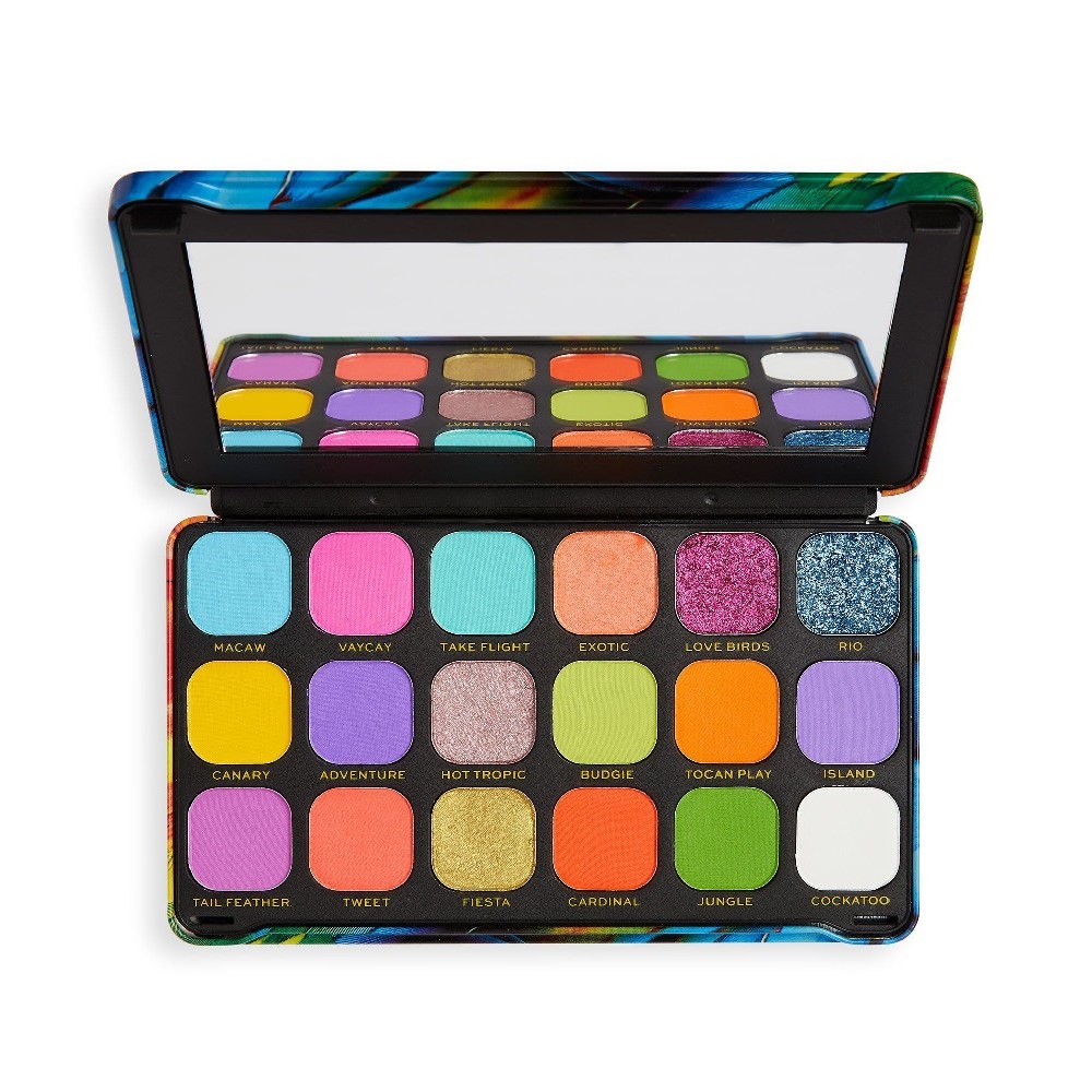 54029821739170686 Forever Flawless Eyeshadow Palette paleta cieni do powiek Bird Of Paradise 19.8g - obrazek 1