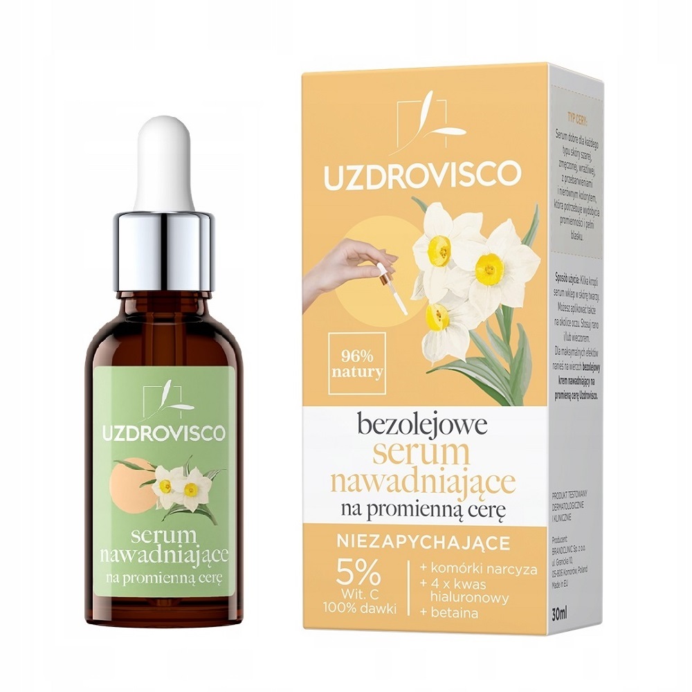 54034341674812276 Bezolejowe serum nawadniające na promienną cerę 30ml - obrazek 1