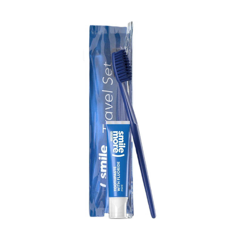 5406781708000781 Smile zestaw pasta do zębów 30ml + szczoteczka do zębów Blue - obrazek 1