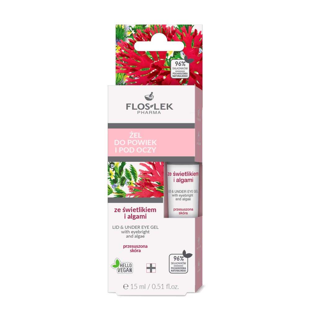 54088901776836060 Żel do powiek i pod oczy ze świetlikiem i algami 15ml - obrazek 1