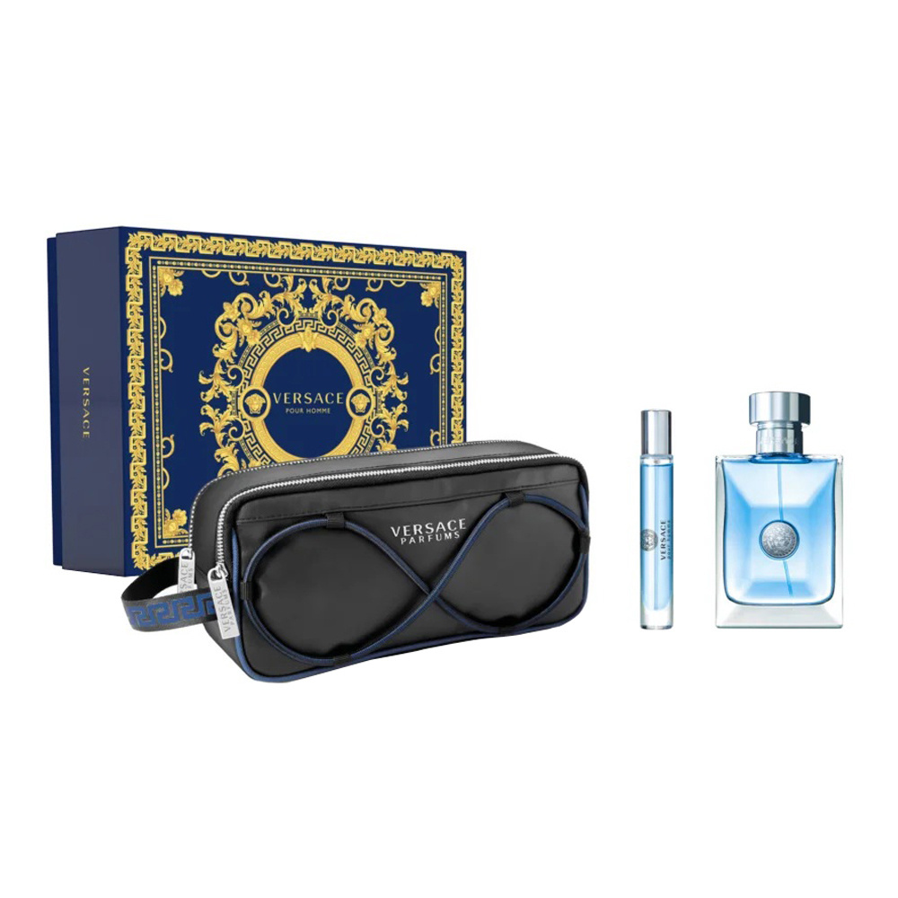 54092991744709956 Pour Homme zestaw woda toaletowa spray 100ml + woda toaletowa spray 10ml + kosmetyczka - obrazek 1