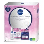 Cellular Expert Filler zestaw krem anti-age na dzień SPF15 50ml + krem anti-age na noc 50ml + hialuronowe serum wypełniające 30ml