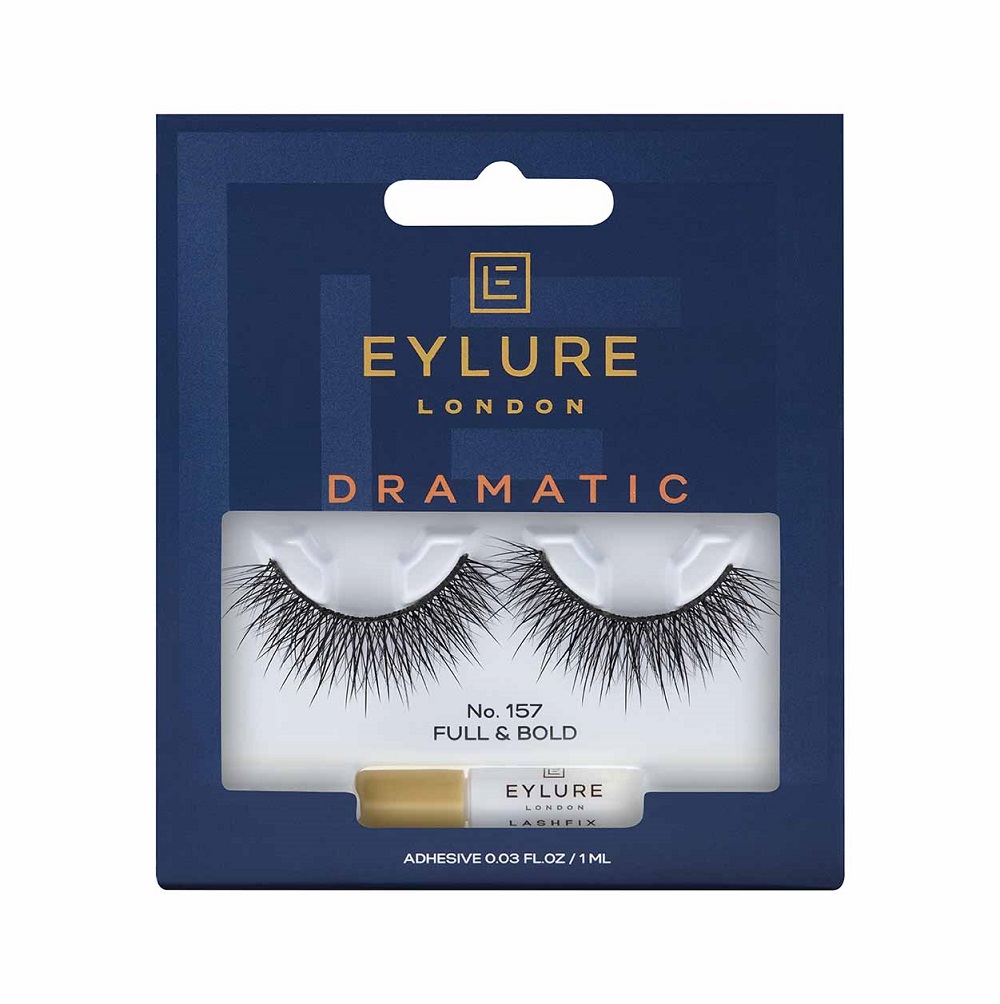 5410201631535564 Dramatic Lashes sztuczne rzęsy z klejem efekt wypełnienia No. 157 - obrazek 1