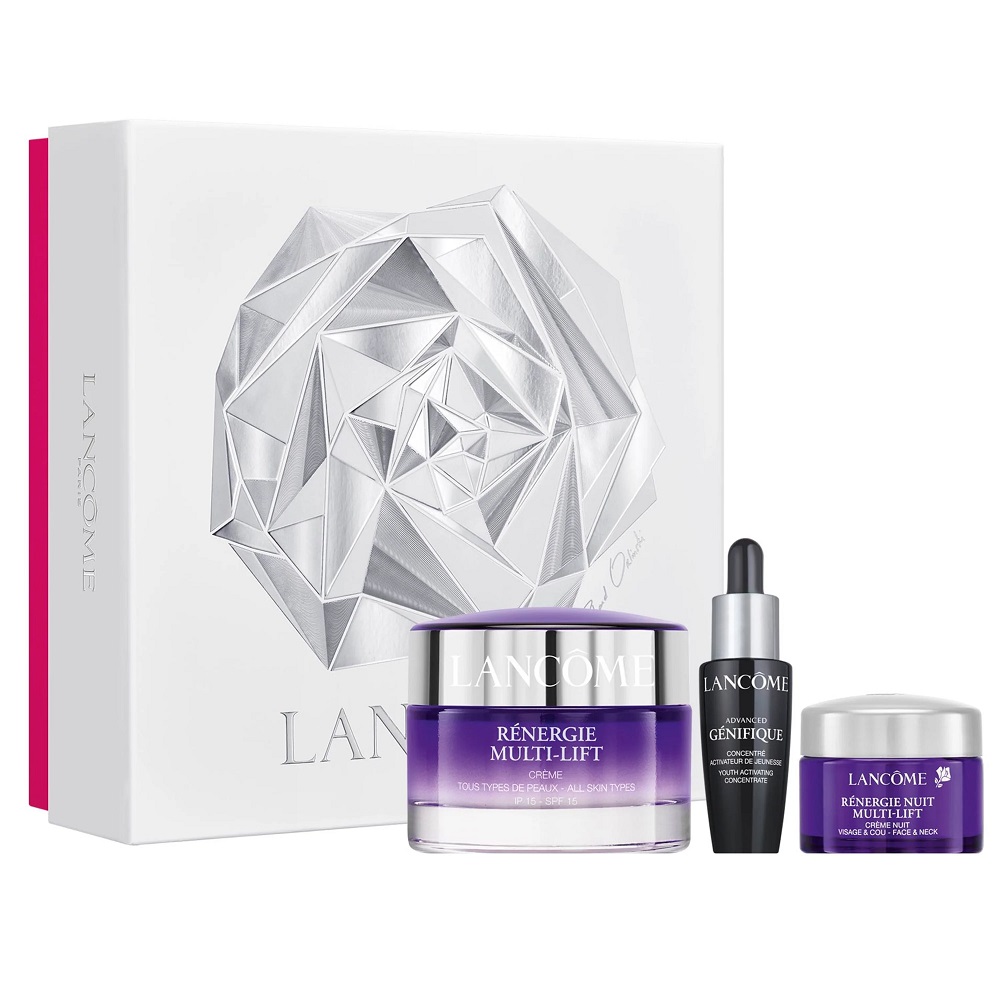 5410651669716366 Skincare Gift Set zestaw Renergie Multi-Lift Cream 50ml + Renergie Nuit Multi-Lift Night Cream 15ml + Advanced Genifique Youth Activating Concentrate 10ml - obrazek 1
