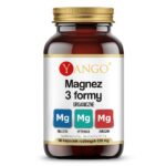 Magnez 3 formy organiczne suplement diety 90 kapsułek