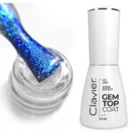 Luxury Gem Top Coat hybrydowy lakier nawierzchniowy G02 Sapphire 10ml