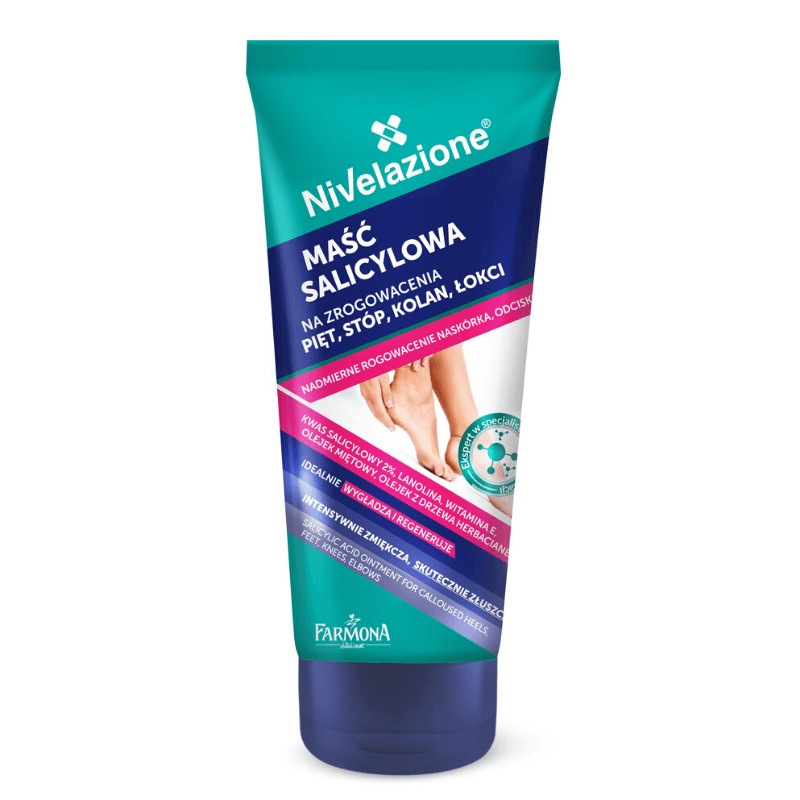 54197831616576342 Nivelazione maść salicynowa na zrogowacenia pięt stóp kolan i łokci 75ml - obrazek 1