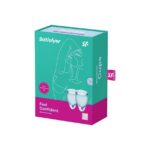Feel Confident Menstrual Cup zestaw kubeczków menstruacyjnych 15ml + 20ml Light Blue