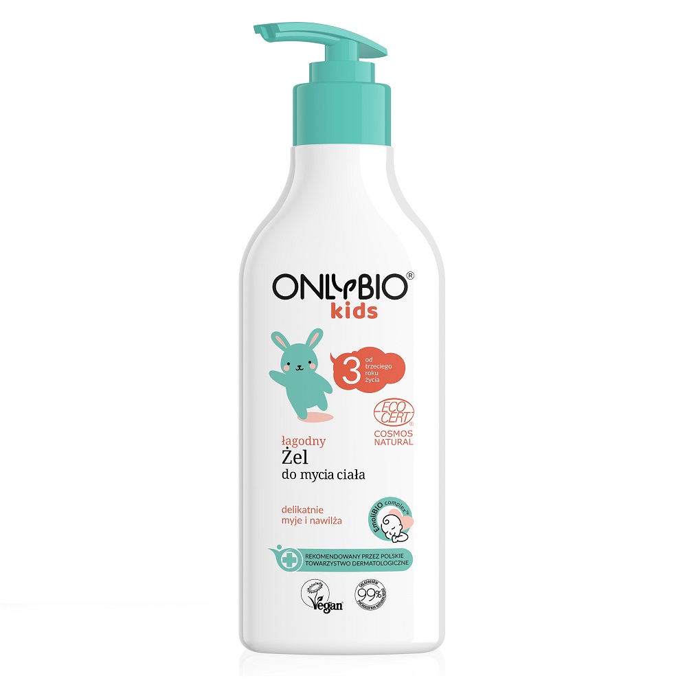 54262451610091350 Kids łagodny żel do mycia ciała od 3. roku życia 300ml - obrazek 1