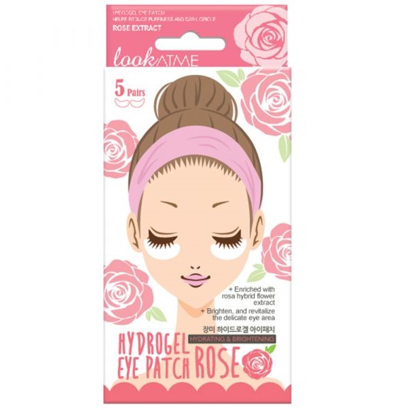 54282281680152227 Hydrogel Eye Patch hydrożelowe płatki pod oczy z ekstraktem z róży 5 par - obrazek 1