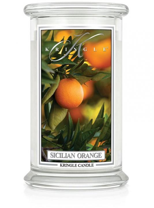 54297611623901421 Duża świeca zapachowa z dwoma knotami Sicilian Orange 623g - obrazek 1
