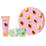 Fruit Lovers Papaya zestaw żel pod prysznic 200ml + szampon w kostce 60g