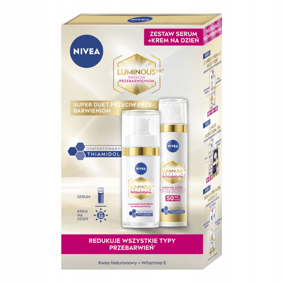 54365491750932394 Luminous 630® zestaw krem na dzień przeciw przebarwieniom 40ml + zaawansowane serum na przebarwienia 30ml - obrazek 1