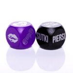 BDSM kostki do gry erotycznej Purple 2szt.
