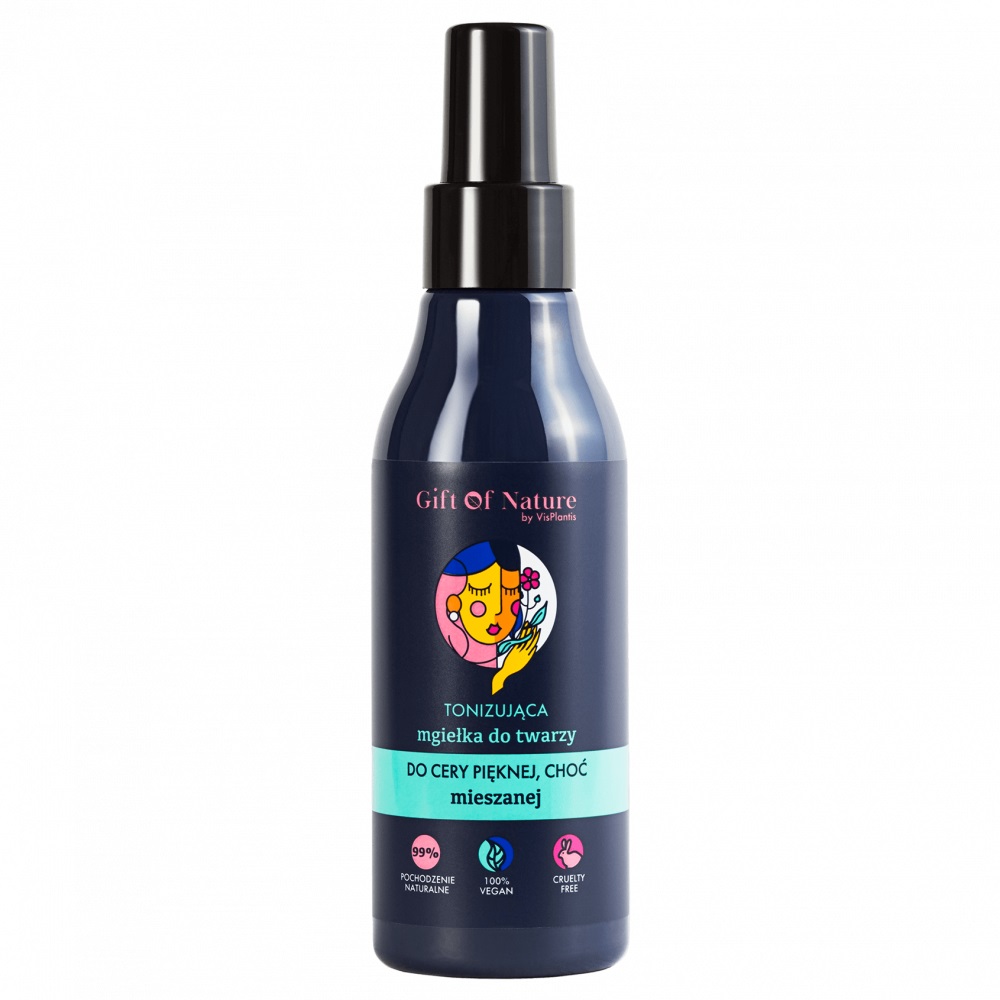 54417841621237453 Tonizująca mgiełka do twarzy do cery mieszanej 150ml - obrazek 1
