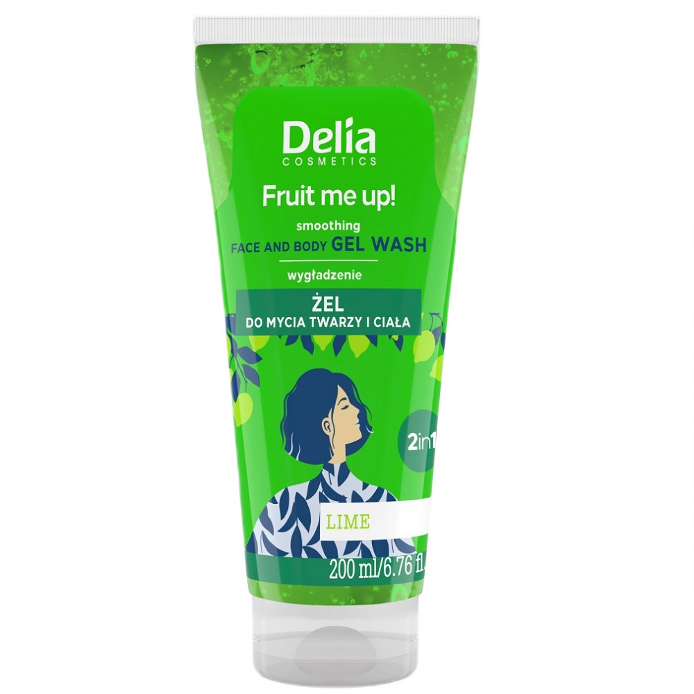 54467591710744673 Fruit Me Up! żel do mycia twarzy i ciała Limonka 200ml - obrazek 1