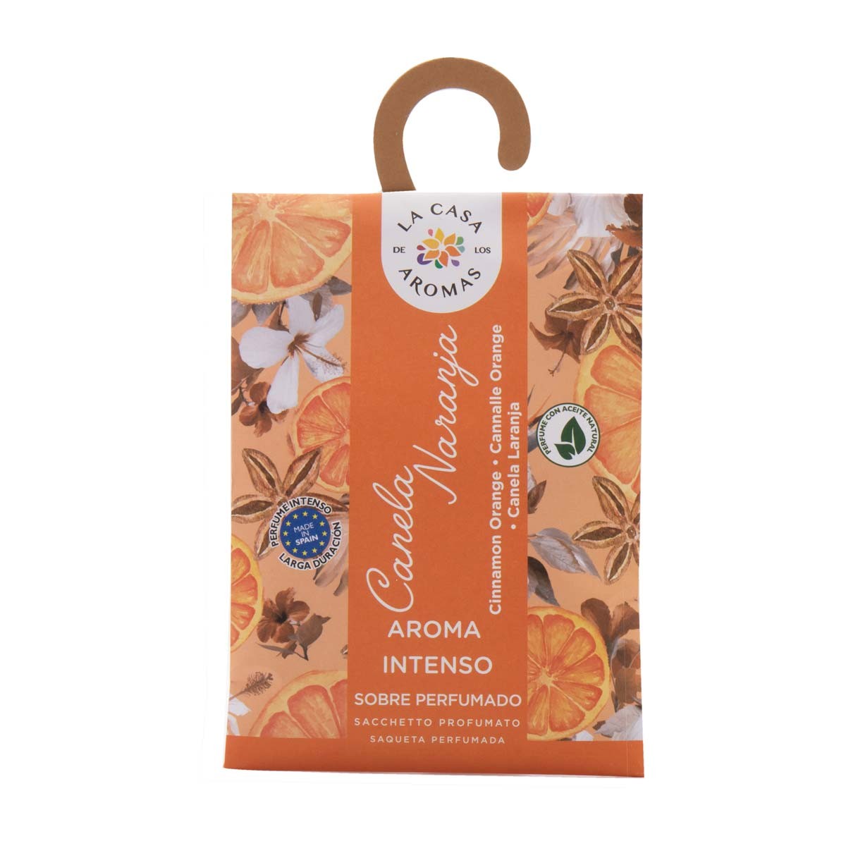54490171634043880 Aroma Intenso saszetka zapachowa Cynamon i Pomarańcza 100ml - obrazek 1