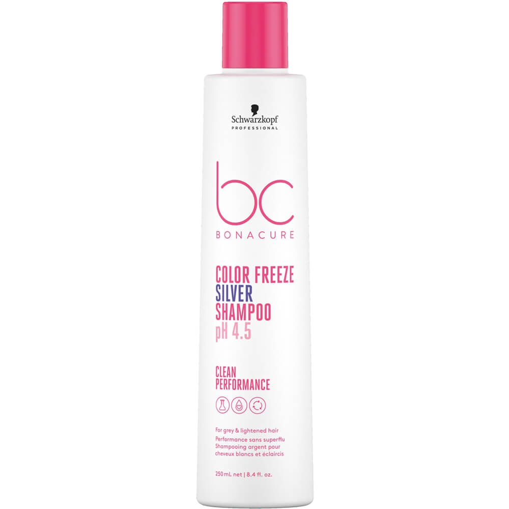 54515971677479407 BC Bonacure Color Freeze Silver Shampoo szampon z pigmentem do chłodnych odcieni włosów 250ml - obrazek 1