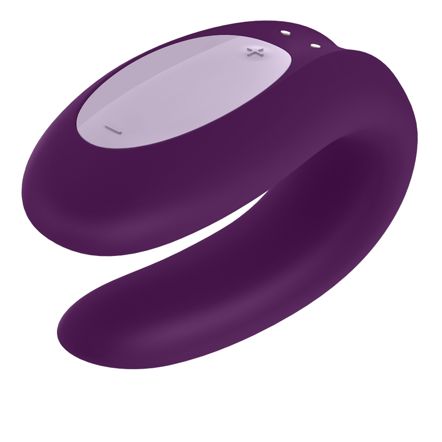 54522221621595705 Double Joy Partner Vibrator wibrator dla par sterowany aplikacją Violet - obrazek 1