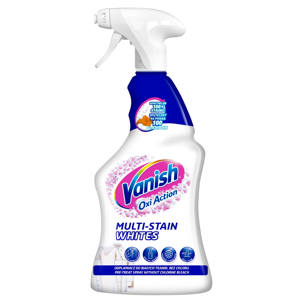 54574541680784892 Oxi Action odplamiacz do białych tkanin w sprayu 500ml - obrazek 1