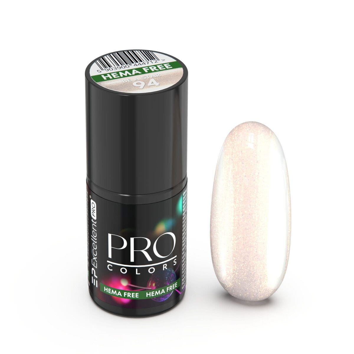 54677191762642620 Pro Colors Hema Free lakier hybrydowy 94 Be A Star 7g - obrazek 1