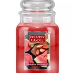 Duża świeca zapachowa z dwoma knotami Strawberry Watermelon 680g