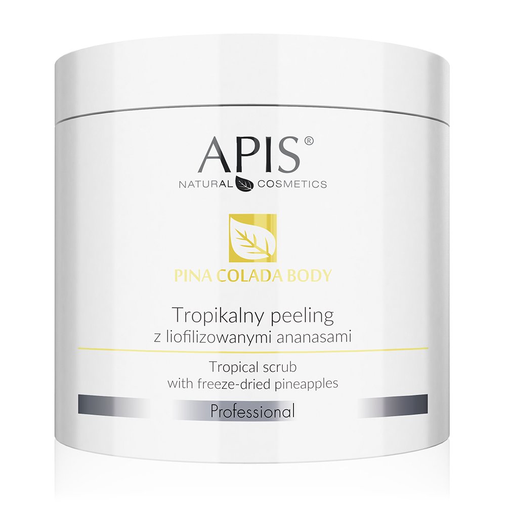 54701001605698772 Pina Colada Body tropikalny peeling z liofilizowanym ananasami 650g - obrazek 1