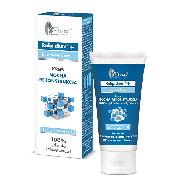 54826081682598450 Relipidum+ krem nocna rekonstrukcja 50ml - obrazek 1