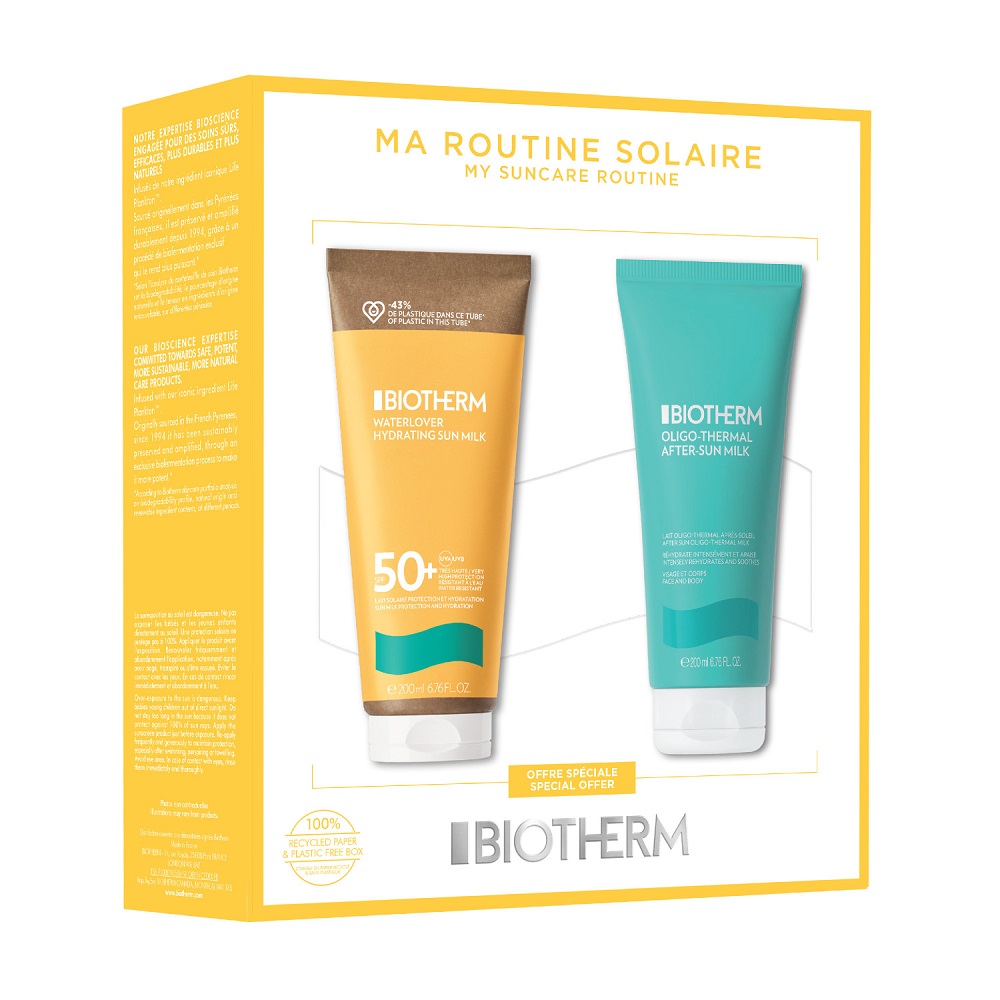 54866611689308470 My Suncare Routine zestaw nawilżające mleczko do opalania SPF50 200ml + mleczko po opalaniu 200ml - obrazek 1