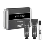 Explorer zestaw miniatura wody perfumowanej spray 7.5ml + żel pod prysznic 30ml + balsam po goleniu 30ml