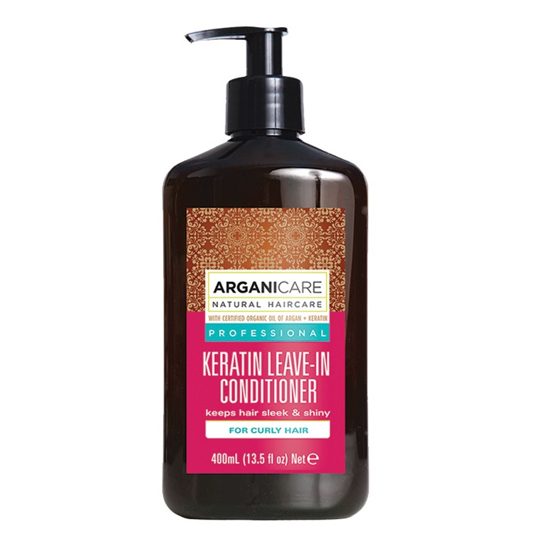 5490101695022493 Keratin odżywka bez spłukiwania do kręconych włosów z keratyną 400ml - obrazek 1