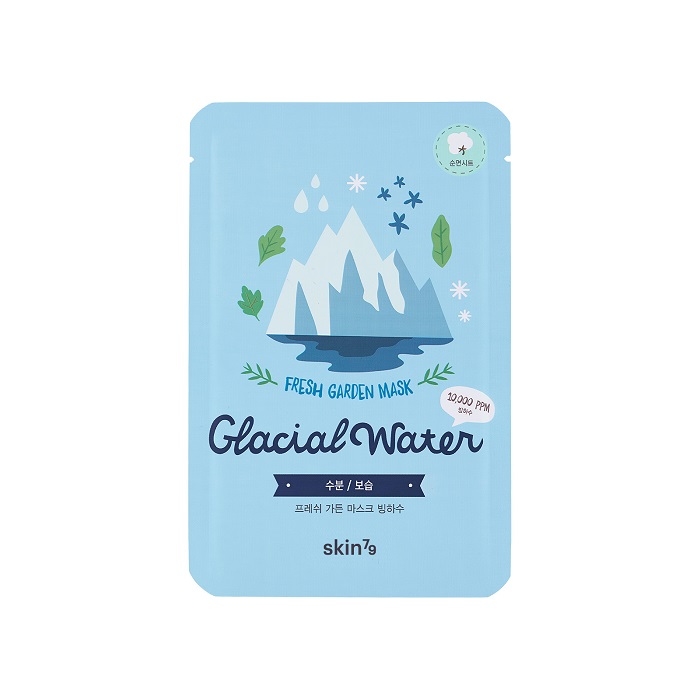 54939071595825087 Fresh Garden Mask Glacial Water maska w płacie z wodą z lodowca 23g - obrazek 1